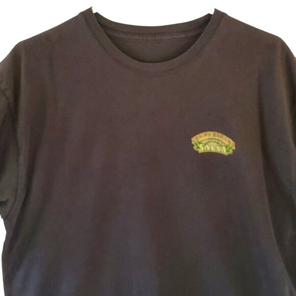 Tommy Bahama Graphic Tee Shirt Medium Ugly Iguana Salsa Brown Short Sleeve - Picture 5 of 7